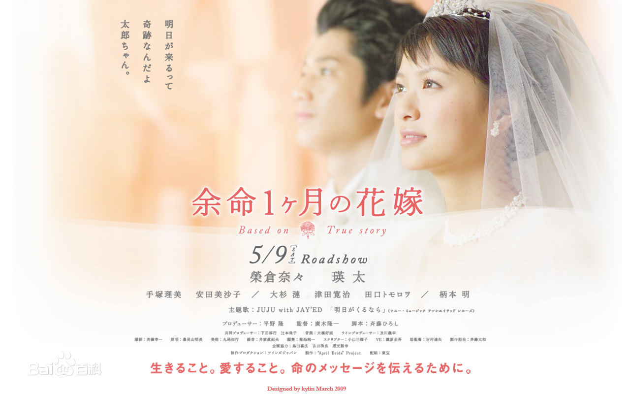 愛と生命と涙の全記録「余命一ヶ月の花嫁」~乳がんと闘っ