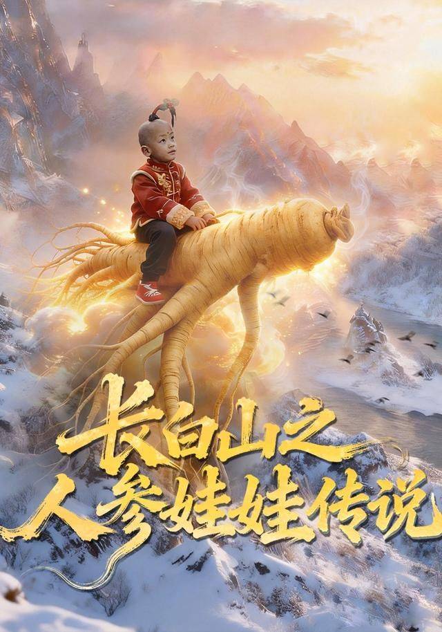 《长白山之人参娃娃传说》影片海报