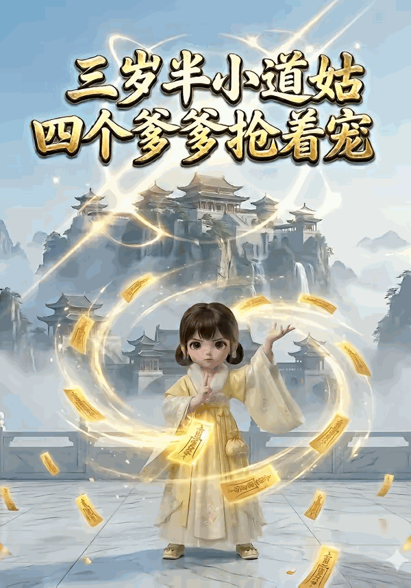 《三岁半小道姑，四个爹爹抢着宠》影片海报