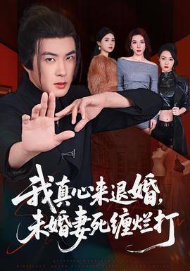 《我真心来退婚，未婚妻死缠烂打》影片海报