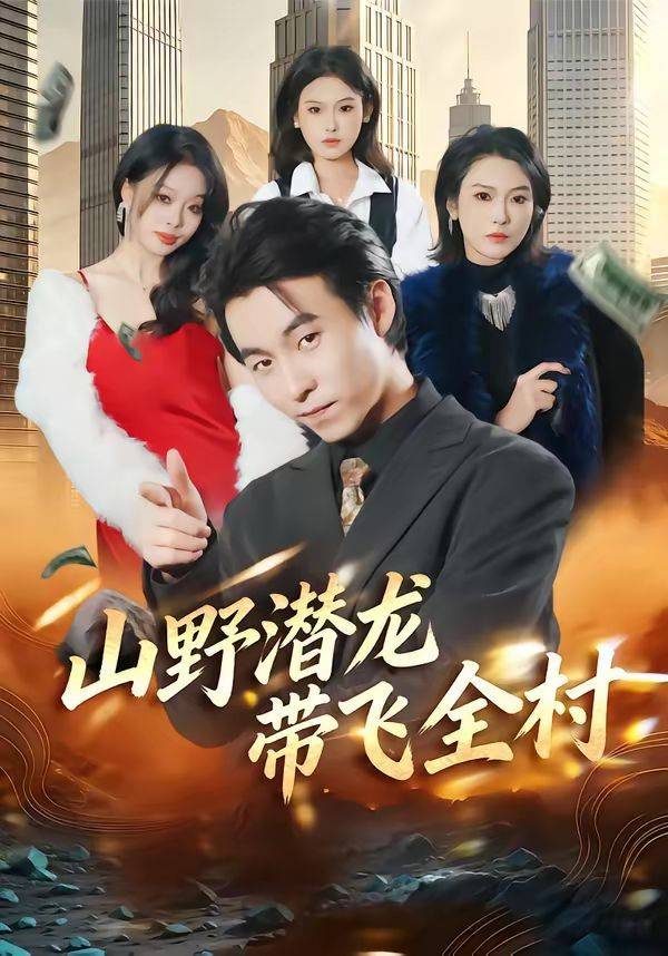 《山野潜龙带飞全村》影片海报