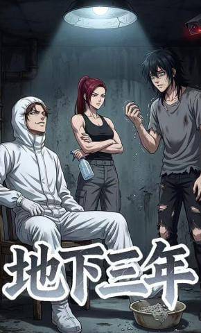 《地下三年》影片海报