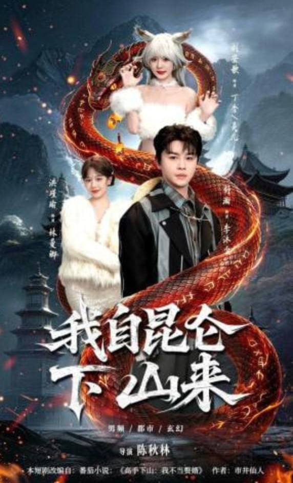 《我自昆仑下山来》影片海报