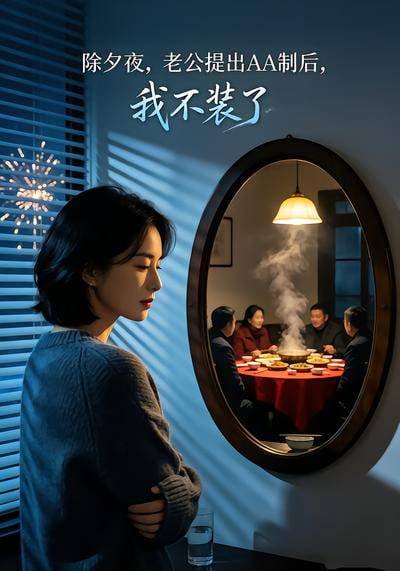 《除夕夜，老公提出AA制后，我不装了》影片海报