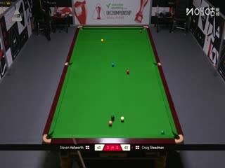 斯诺克英锦赛资格赛 史蒂文&middot;霍尔沃斯6-1克雷克&middot;斯特德曼 20251122