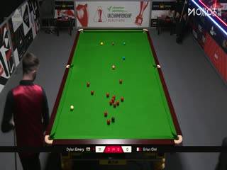 斯诺克英锦赛资格赛 迪伦&middot;埃默里6-1布莱恩&middot;西尼 20251122