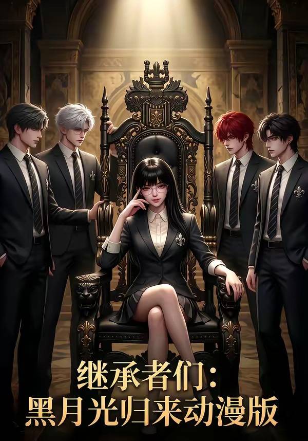 《继承者们：黑月光归来动漫版》影片海报