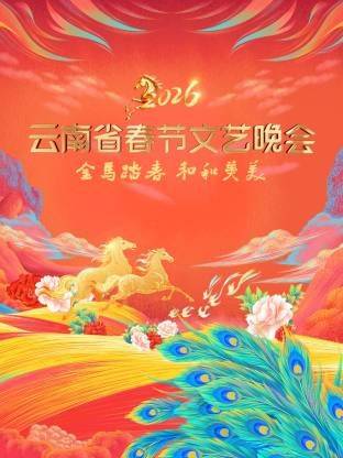 《云南省春节文艺晚会2026》影片海报