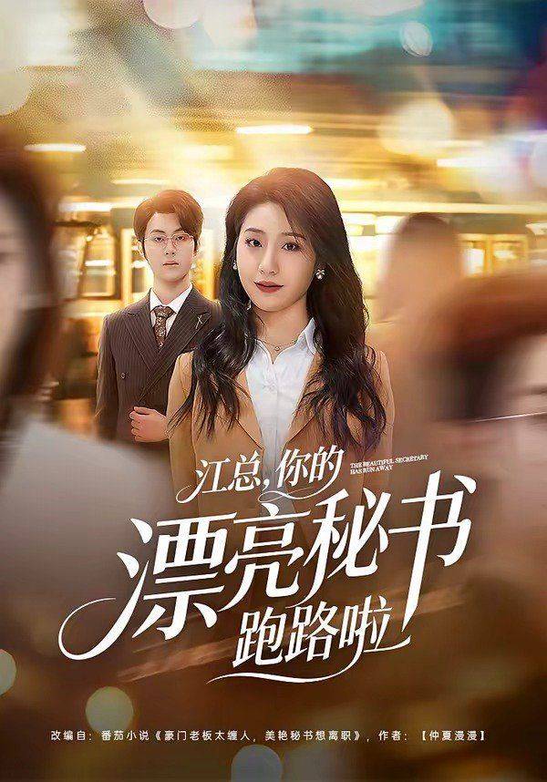 《江总，你的漂亮秘书跑路啦》影片海报