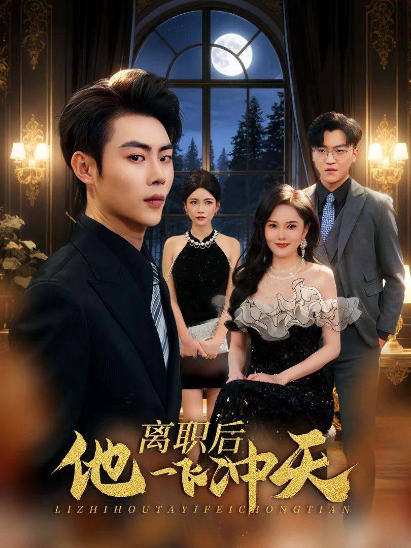 《离职后他一飞冲天》影片海报