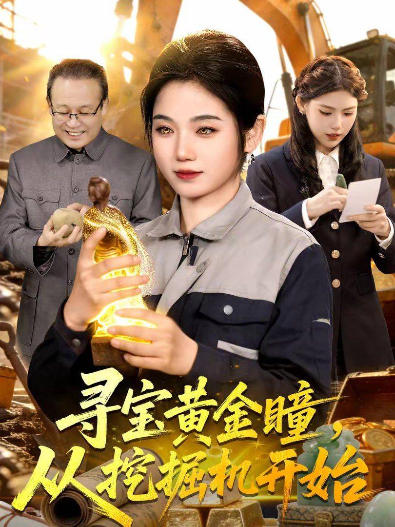 《寻宝黄金瞳，从挖掘机开始》影片海报